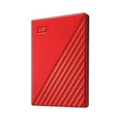 WD 1TB My Passport Portable External Hard Drive With Password Protection And Auto Backup Software, Red - WDBYVG0010BRD-WESN