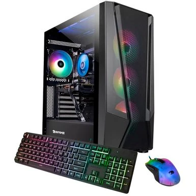 IBUYPOWER - TraceMesh Gaming Desktop – Intel Core I5-13400F – 16GB Memory – NVIDIA GeForce RTX 3060 8GB – 500GB NVMe - Black