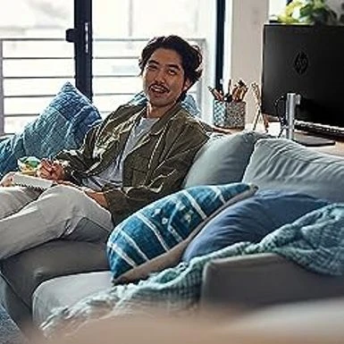 HP 23.8 Inch All-in-One Desktop PC, FHD Display, Intel Core I3-N300, 8 GB RAM, 256 GB SSD, Intel UHD Graphics, Windows 11 Home, 24-cr0030 (2023), Shell White - Image 9