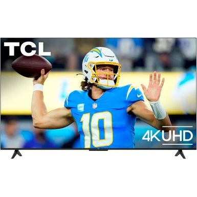 TCL - 65" Class S4 S-Class 4K UHD HDR LED Smart TV With Google TV