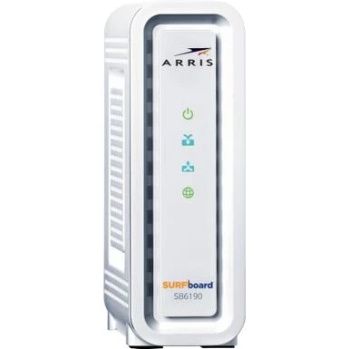 Motorola ARRIS - SURFboard SB6190 32 X 8 DOCSIS 3.0 Cable Modem - White - Image 2