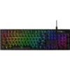 HyperX - Alloy Origins Full-size Wired Mechanical Red Switch Gaming Keyboard With RGB Back Lighting - Black
