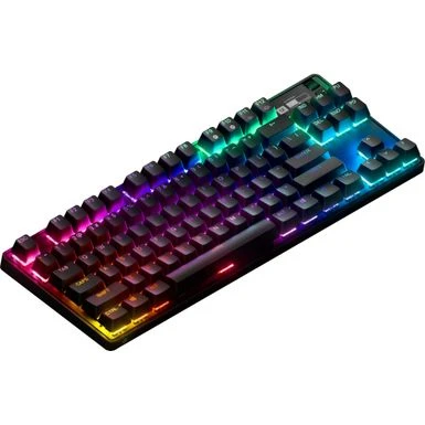 SteelSeries - Apex Pro 2023 TKL Wireless Mechanical OmniPoint 2.0 Adjustable Actuation Switch Gaming Keyboard With RGB Backlighting - Black - Image 7