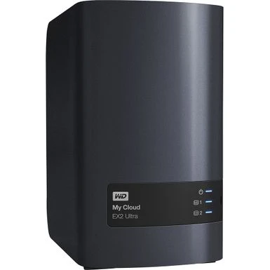 WD - My Cloud Expert EX2 Ultra 2-Bay 8TB External Network Attached Storage (NAS) - Charcoal - Image 3