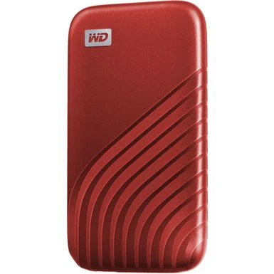 WD My Passport 2TB USB 3.2 Gen 2 Type-C Portable External SSD, Red - Image 3