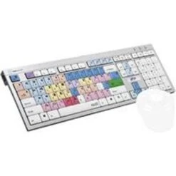 LogicKeyboard Avid Composer Slim Line PC Keyboard, Soft Touch Keystroke, Dual USB 2.0 Ports