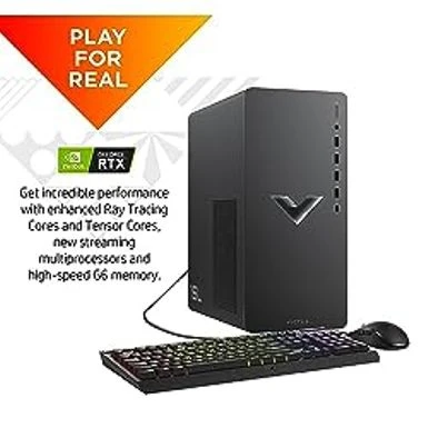HP Victus 15L Gaming Desktop HyperX Bundle, 13th Generation Intel Core I7-13700F, 16 GB RAM, 512 GB SSD, NVIDIA GeForce RTX 3060 Graphics, Windows 11 Home, TG02-1030h (2023) - Image 3