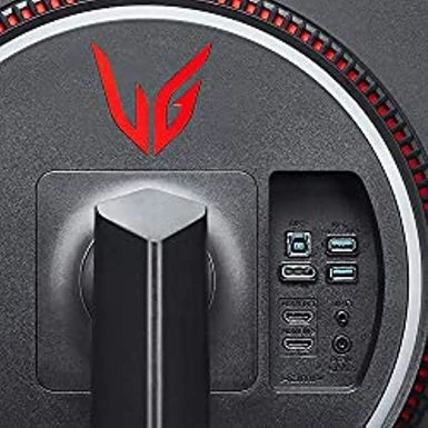 LG - 27" UltraGear UHD Nano IPS 1ms 144Hz G-SYNC Compatible Gaming Monitor With HDR (DisplayPort, HDMI, USB) - Black - Image 7