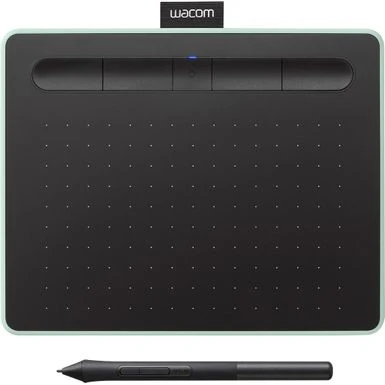 Wacom - Intuos Graphic Drawing Tablet For Mac, PC, Chromebook & Android (Small) With Software Included (Wireless) - Pistachio - Image 9