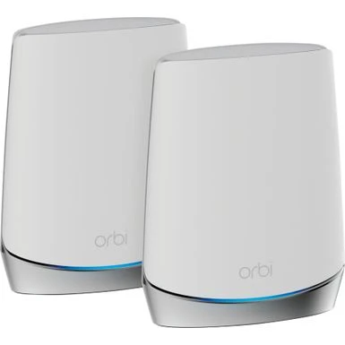 NETGEAR - Orbi AX4200 Tri-Band Mesh Wi-Fi 6 System (2-pack) - White
