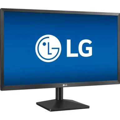 LG - 24" IPS LED FHD FreeSync Monitor (HDMI, VGA) - Black - Image 2