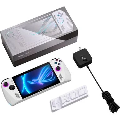 ASUS - ROG Ally 7" 120Hz FHD 1080p Gaming Handheld - AMD Ryzen Z1 Extreme Processor - 512GB - White - Image 9