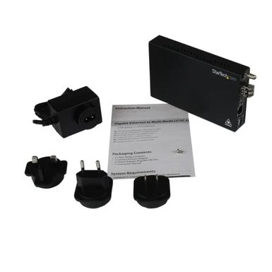 StarTech 1000 Mbps Gigabit Multi Mode LC Fiber Media Converter, 550m Maximum Transfer Distance - Image 5