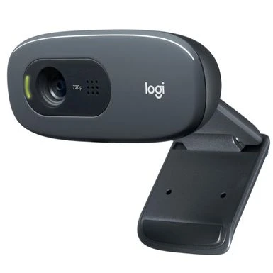 Logitech - C270 1280 X 720 Webcam With Noise-Reducing Mics - Black