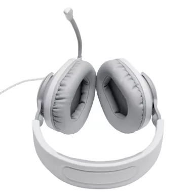 JBL Quantum 100 Wired Over-Ear Gaming Headset W/ Detachable Mic White - Image 7