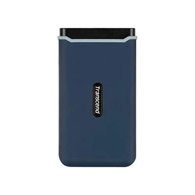 Transcend 500GB USB 3.1 Gen 2 USB Type-C ESD370C Portable SSD Solid State Drive TS500GESD370C