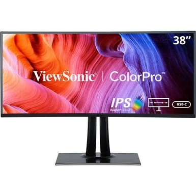ViewSonic - ColorPro VP3881A 38" LED WQHD Curved Monitor With HDR10 (USB C/HDMI/DisplayPort)