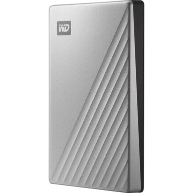 WD - My Passport Ultra For Mac 2TB External USB 3.0 Portable Hard Drive - Silver - Image 3