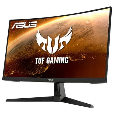 ASUS - VG27VH1B 27" VA LCD Curved FHD FreeSync Gaming Monitor (HDMI, VGA) - Black - Image 3
