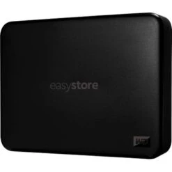 WD - Easystore 4TB External USB 3.0 Portable Hard Drive - Black