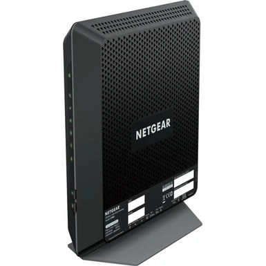 NETGEAR - Nighthawk AC1900 Router With DOCSIS 3.0 Cable Modem - Black - Image 2