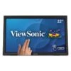ViewSonic - TD2223 22" LCD FHD Touch Screen Monitor (HDMI, VGA, DVI And USB) - Black
