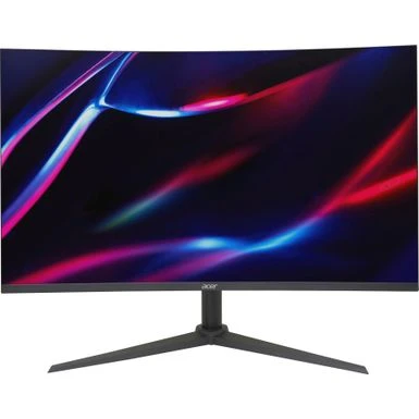 Acer - Nitro XZ320Q P3bmiiphx 31.5β LED Curved FHD FreeSync Premium Monitor - Black