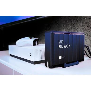 WD - BLACK D10 8TB External USB 3.2 Gen 1 Portable Hard Drive - Black - Image 6