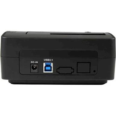 StarTech.com USB 3.1 (10Gbps) Single-Bay Dock For 2.5"/3.5" SATA SSD/HDD - USB 3.1 Hard Drive Docking Station With UASP (SDOCKU313) - Storage Controller - USB 3.1 (Gen 2) - Image 2