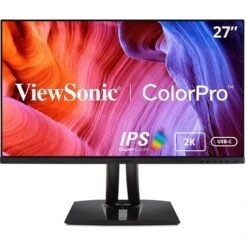 ViewSonic - ColorPro VP2756-2K 27" IPS QHD Monitor (DisplayPort USB, HDMI) - Black