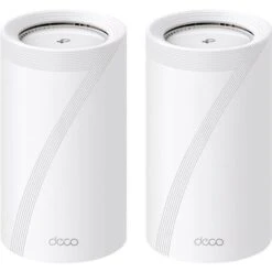 TP-Link - Deco BE85 BE22000 Tri-Band Mesh Wi-Fi 7 System (2-Pack) - White