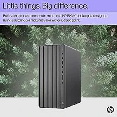 HP Envy Desktop PC, 13th Generation Intel Core I7-13700F, 16 GB RAM, 512 GB SSD, 1 TB HD, NVIDIA GeForce RTX 3050, Windows 11 Home, TE01-4050 (2023) - Image 8