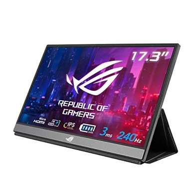 ASUS ROG Strix XG17AHPE 17.3" 16:9 Full HD 240Hz IPS LCD Gaming Monitor With Adaptive-Sync & Built-In Speakers