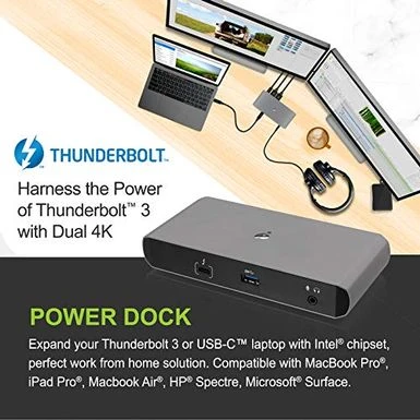 IOGEAR Quantum Dual Mode Thunderbolt 3 Dock Pro Station - Image 3