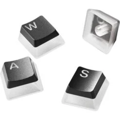 SteelSeries - PRISMCAPS – Universal Double Shot PBT Keycaps - Black