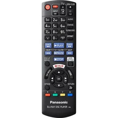 Panasonic - Streaming 4K Ultra HD Hi-Res Audio With Dolby Vision 7.1 Channel DVD/CD/3D Wi-Fi Built-In Blu-Ray Player, DP-UB820-K - Black - Image 8