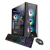 IBUYPOWER TraceMR I7N4701 Liquid Cooled Gaming Desktop Computer, Intel Core I7-12700KF 3.6GHz, 16GB RAM, 1TB SSD, NVIDIA GeForce RTX 4070 12GB, Windows 11 Home