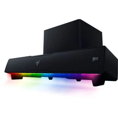 Razer - Leviathan V2 Bluetooth Gaming Speakers With RGB Lighting (2-Piece) - Black - Image 11