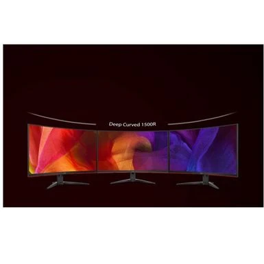 AOC C32G2E 31.5'' 16:9 Full HD 165Hz G Line Curved Gaming Monitor, Black & Red - Image 6