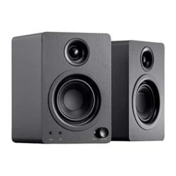 Monoprice DT-3 50-Watt Multimedia Desktop Powered Speakers Perfect Complement To Any Home, Office, Gaming, Or Entertainment Setup