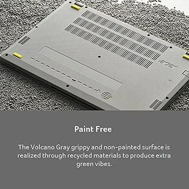 Acer - Aspire Vero AV15-51-5155 15.6" Full HD Notebook Computer, Intel Core I5-1155G7 2.5GHz, 8GB RAM, 256GB SSD, Windows 11 Home, Volcanic Gray - Image 6