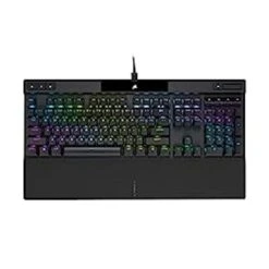 Corsair K70 RGB PRO Mechanical Gaming Keyboard - Cherry MX Brown Keyswitches - 8,000Hz Hyper-Polling - Durable PBT Double-Shot Keycaps - Magnetic Soft-Touch Palm Rest - Black (QWERTY - NA Layout)