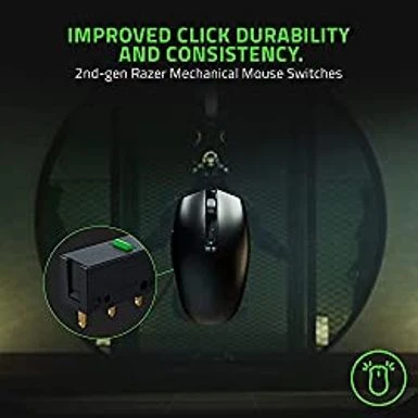 Razer Orochi V2 - Wireless Gaming Mouse - Ultra Lightweight - 2 Wireless Modes - Up To 950 Hours Of Battery Life - Mechanical Mouse Switches - 5G Advanced 18K DPI Optical Sensor Classic Black - Image 5