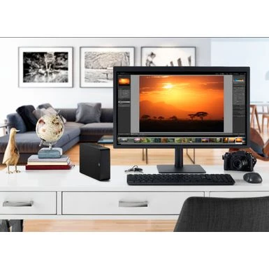 Seagate - Expansion 16TB External USB 3.0 Desktop Hard Drive With Rescue Data Recovery Services - Black - Image 6