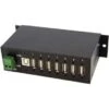 StarTech 7 Port Mountable Rugged Industrial USB Hub