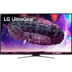 LG - UltraGear 48” OLED 4K UHD G-SYNC Compatible And AMD FreeSync Gaming Monitor With HDR (DisplayPort, HDMI, USB) - Black