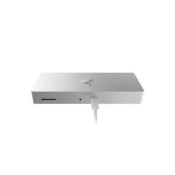 Razer Thunderbolt 4 Dock : Thunderbolt 4 Certified - 10 Ports In One - Dual 4K Or Single 8K Video Output - Future-Proof & Backward-Compatible - Mercury White