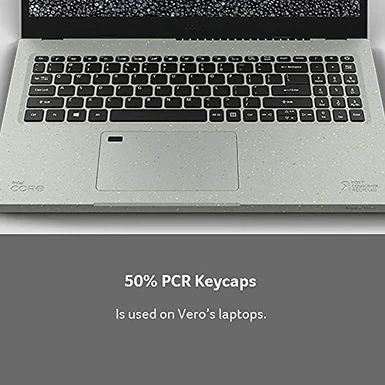 Acer - Aspire Vero AV15-51-5155 15.6" Full HD Notebook Computer, Intel Core I5-1155G7 2.5GHz, 8GB RAM, 256GB SSD, Windows 11 Home, Volcanic Gray - Image 4