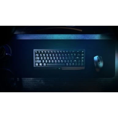 Razer - BlackWidow V3 Mini Hyperspeed 65% Wireless Mechanical Clicky Tactile Switch Gaming Keyboard With Chroma RGB Backlighting - Black - Image 5