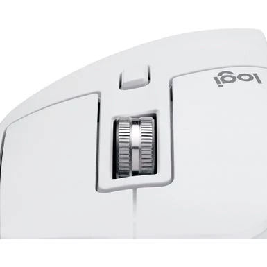 Logitech - MX Master 3S For Mac Bluetooth Laser Mouse With Ultrafast Scrolling - Pale Gray - Image 8